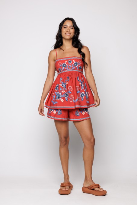 Short Lenço Náutico