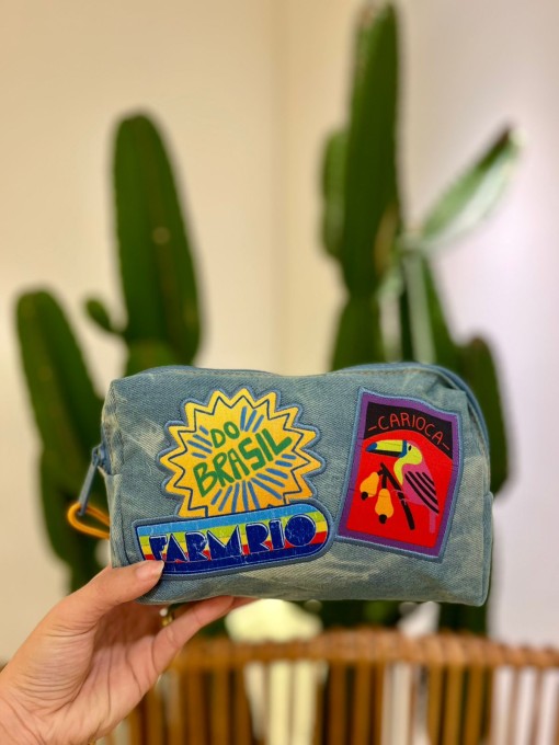 Maxi Necessaire Ora Bolas Patch Rio Jeans