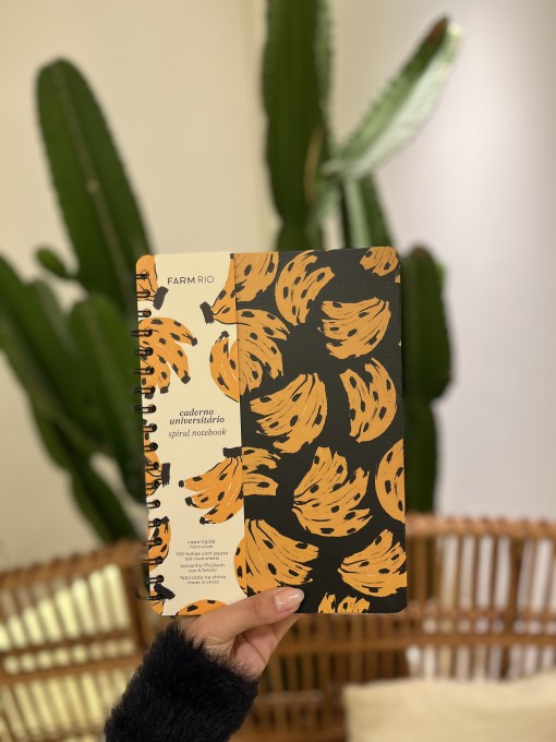 Caderno Universitário bossa banana