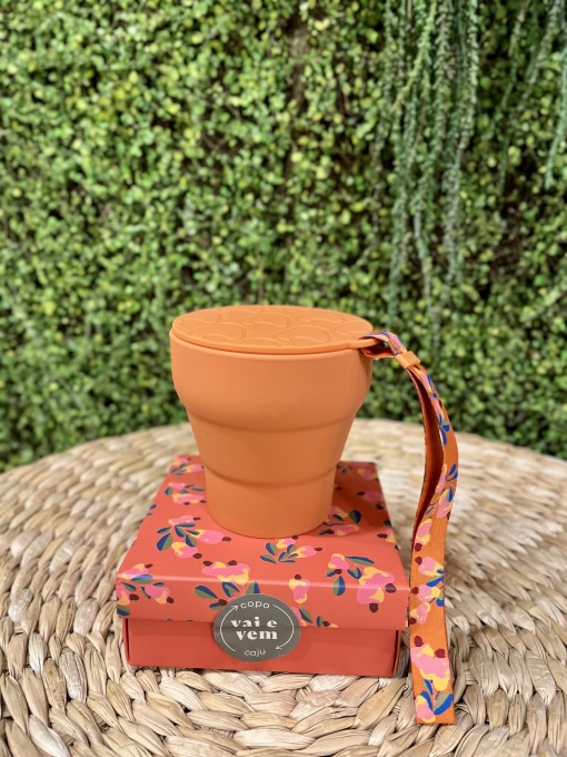 Copo Farm Vai e Vem 300ml Caju
