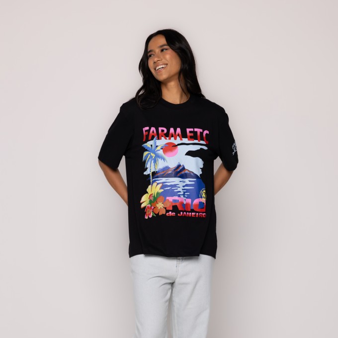 Tshirt Ipanema Silk Preta