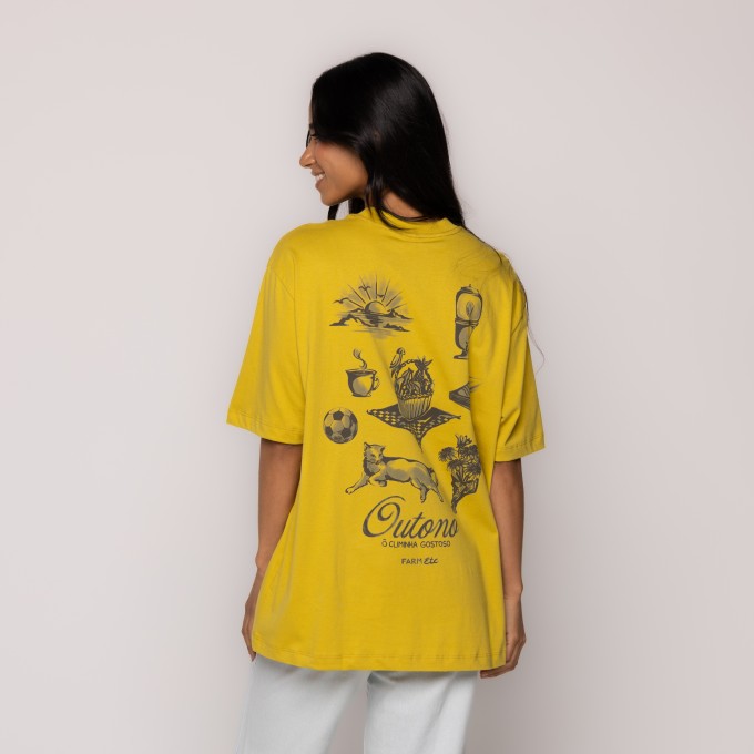 Tshirt Ipanema Silk Amarelo