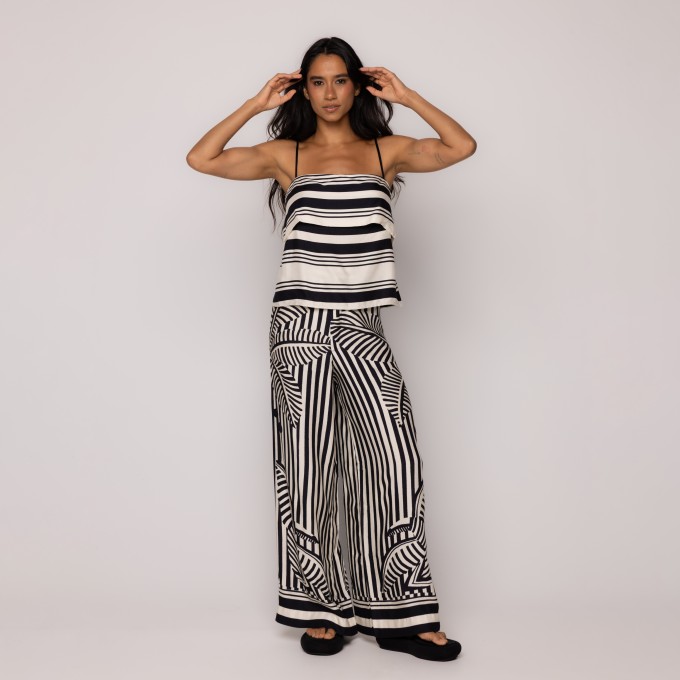 Calça Listra Tropical