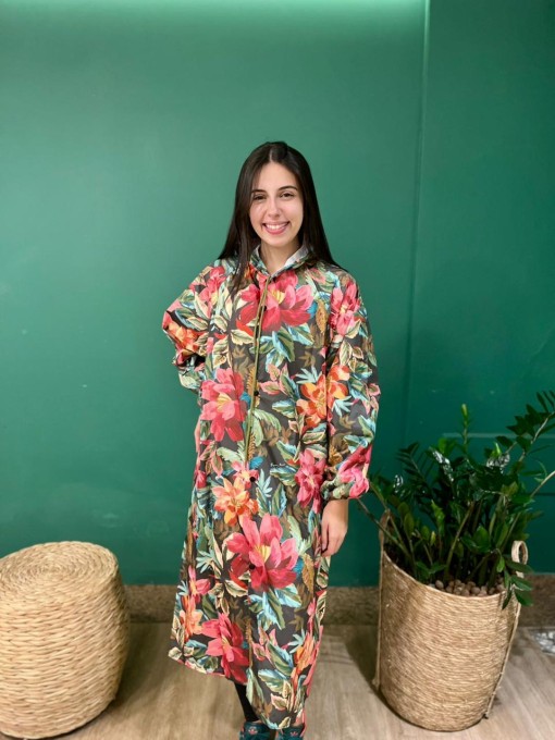 Capa de Chuva Chuá Painted Flower