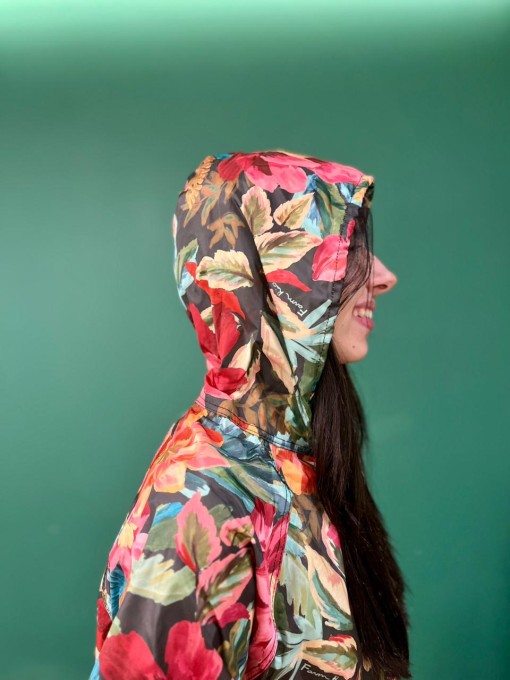 Capa de Chuva Chuá Painted Flower