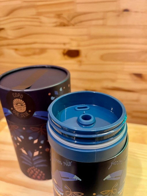 Copo Farm Que Sede 450ml Lenço Magia Tropical