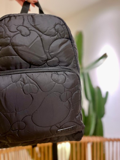 Mochila Farm Xodó Puffer Preto