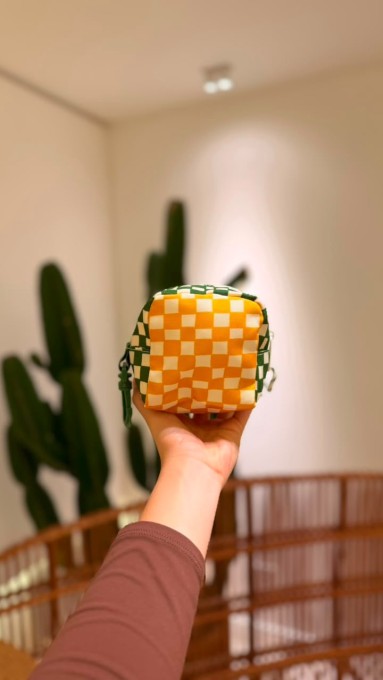 Necessaire Farm Caçula Quadriculado Sonho