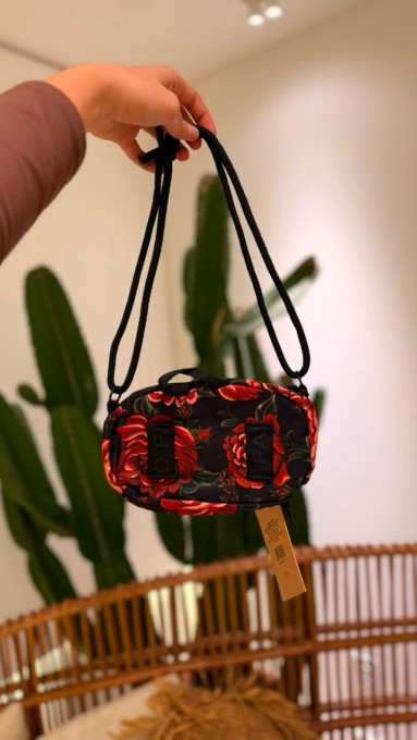 Bolsa Farm Chuchu Rosalia Preta