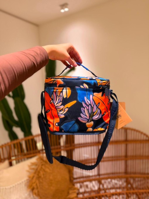 Mini Cooler Farofa Banana Flora