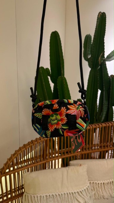Bolsa Farm Chuchu Jardim de Pássaros