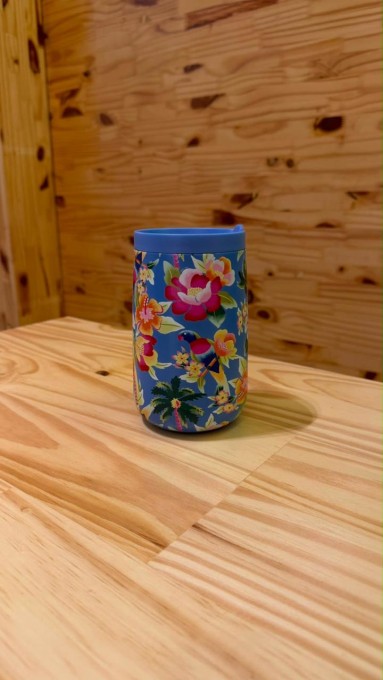 Copo Farm Que Sede Floral Havaiano 450ml