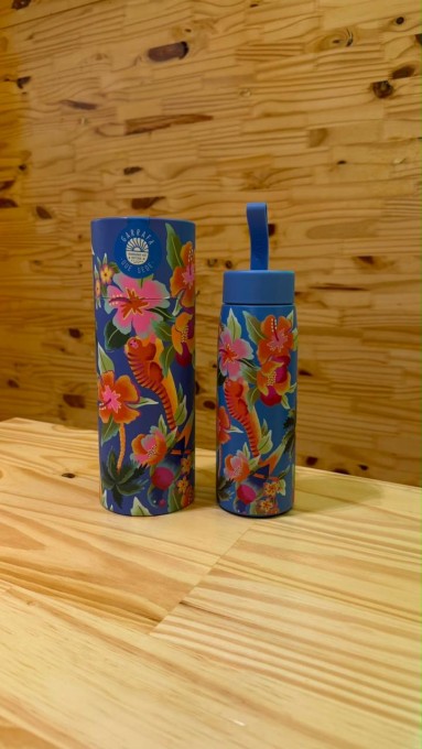 Garrafa Farm Que Sede Floral Havaiano 500ml