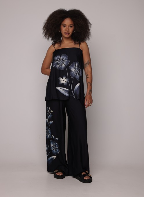 Calça Pantalona Luz do Luar