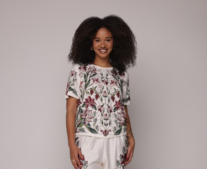 Tshirt Jardim Vitral