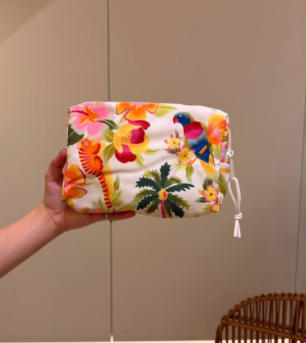 Maxi Necessaire Farm Ora Bolas M Floral Havaiano Off