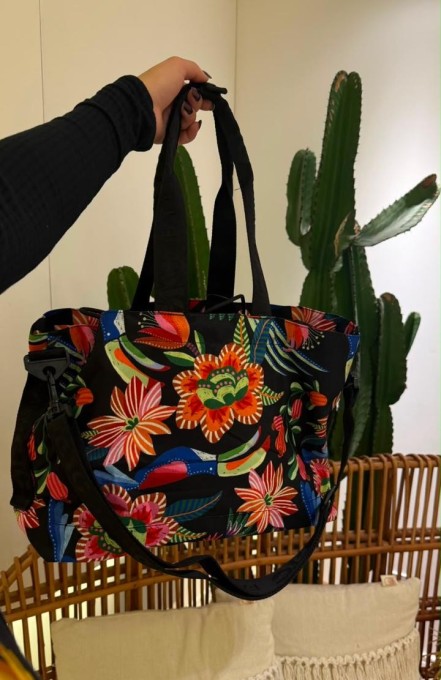 Totebag Farm Carioca Jardim Tropical