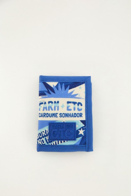 Carteira Farm Din din Letras do Mar